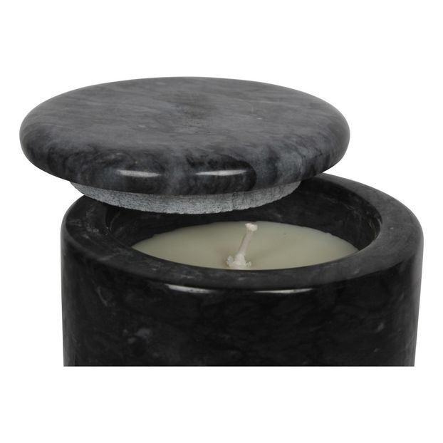 Candela in marmo Lilla e Pompelmo-product