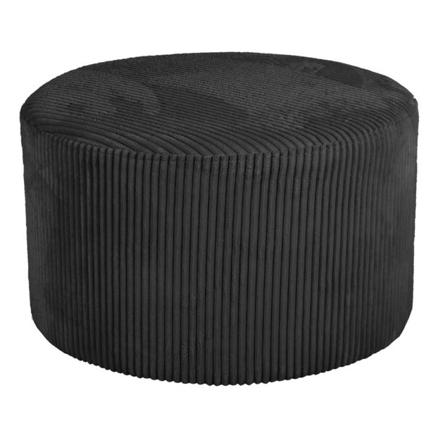 Pouf en velours côtelé-product