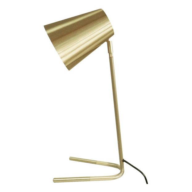 Lampe à poser Noble en métal brossé-product