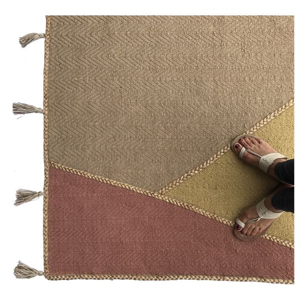 Tapis tissé en jute Y-product