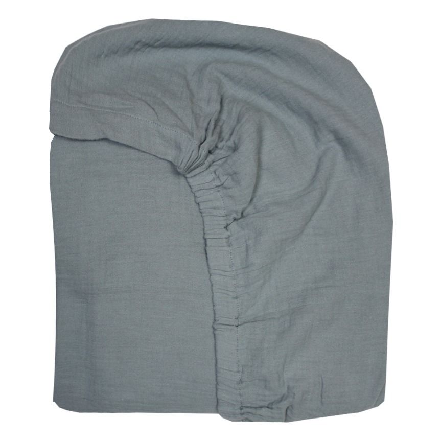 Cotton Gauze Baby Fitted Sheet - Product image n°0