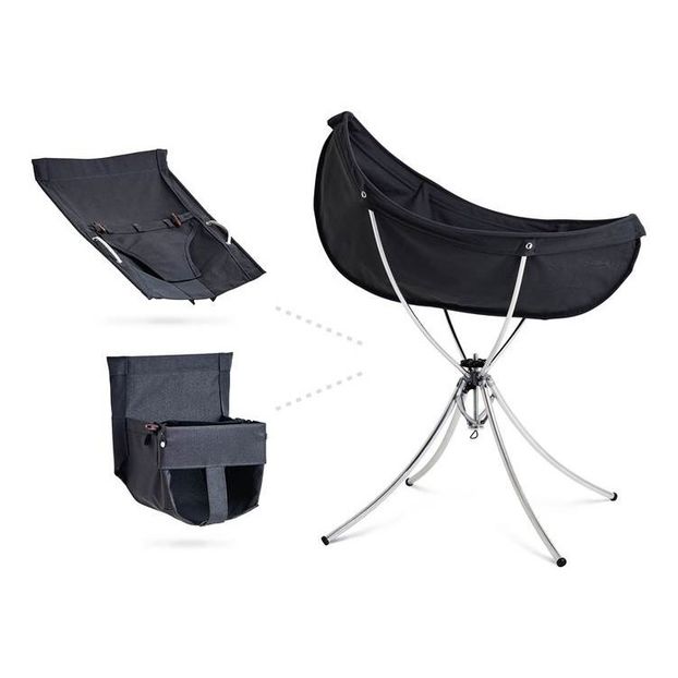 Kit de viaje 3 en 1 adaptable: cama, tumbona, silla alta, soporte y bolsa.-product