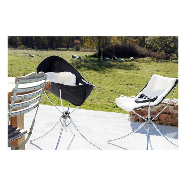 Kit de viaje 3 en 1 adaptable: cama, tumbona, silla alta, soporte y bolsa.-product