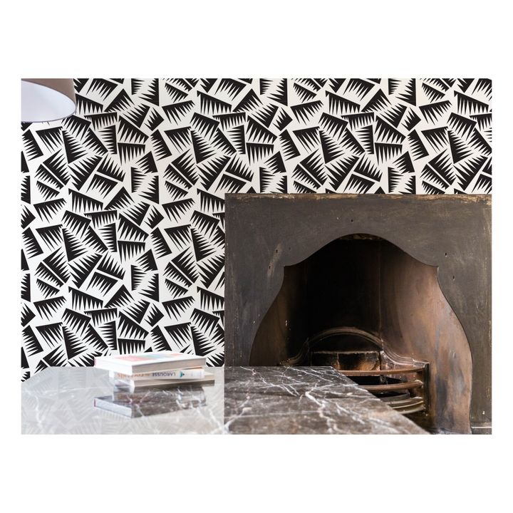 Papier peint Jer, Jacques Emile Ruhlmann, 2016 | Noir- Image produit n°2