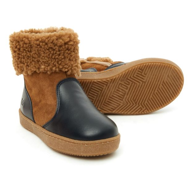 Boots Bi-matières Fourrées-product