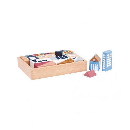 Jeu de construction blocs villes- Image produit n°0