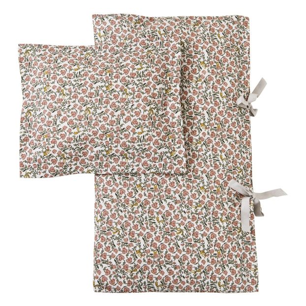 Floral Vine cotton percale bedding set-product