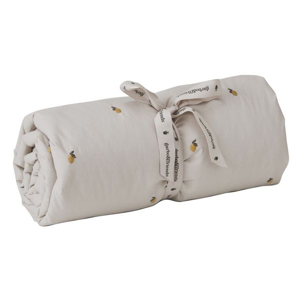 Lemon cotton percale plaid-product