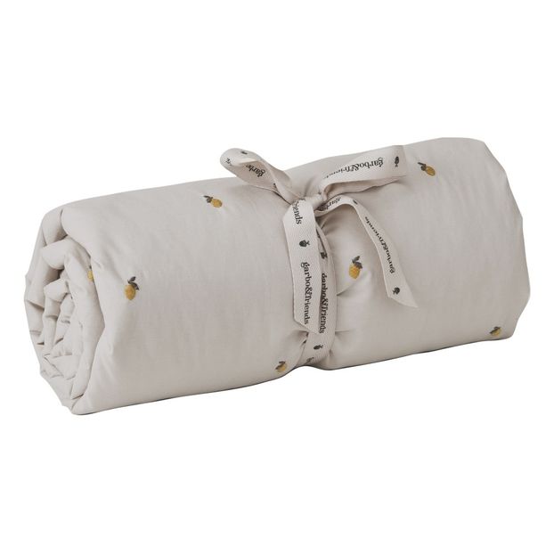 Lemon cotton percale plaid-product