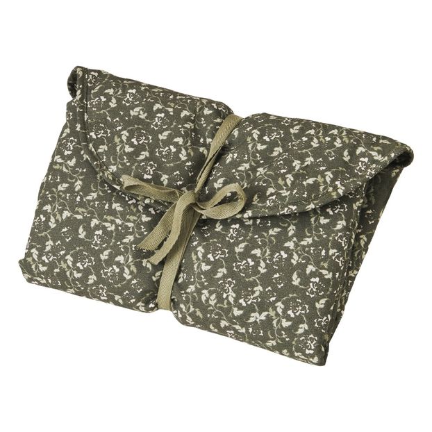 Matelas à langer de voyage en coton Floral Moss-product