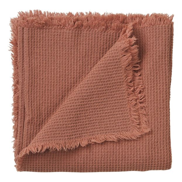 Couverture en coton frangé-product