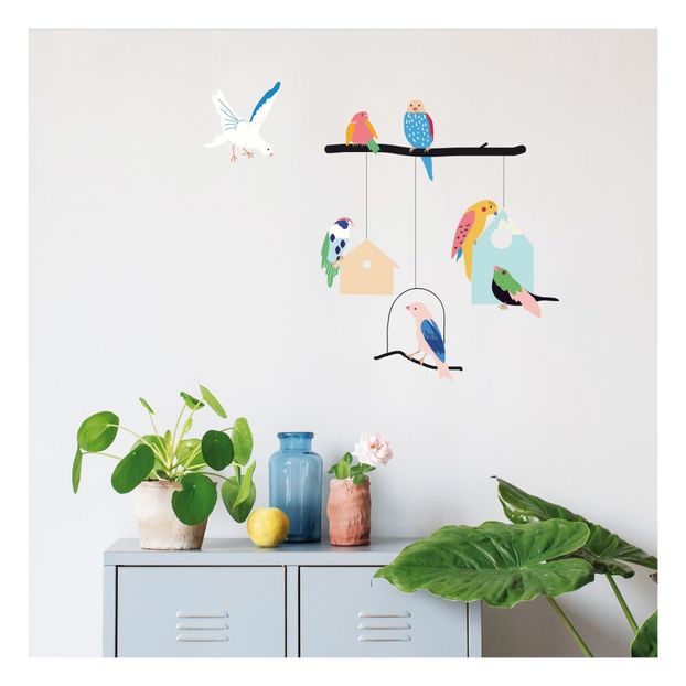 Stickers Oiseaux et leurs cages-product