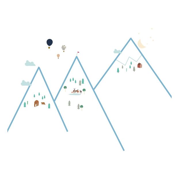 Stickers Montagnes-product