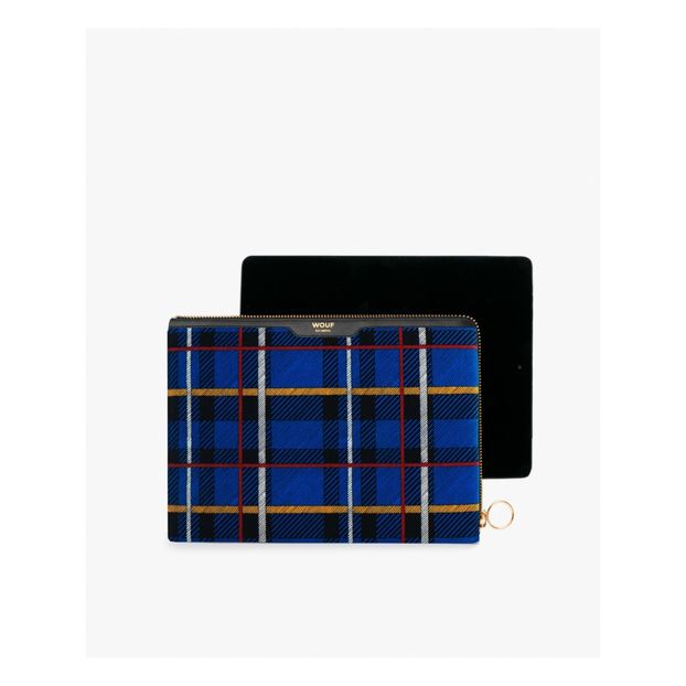 Tartan Ipad Velvet Case -product
