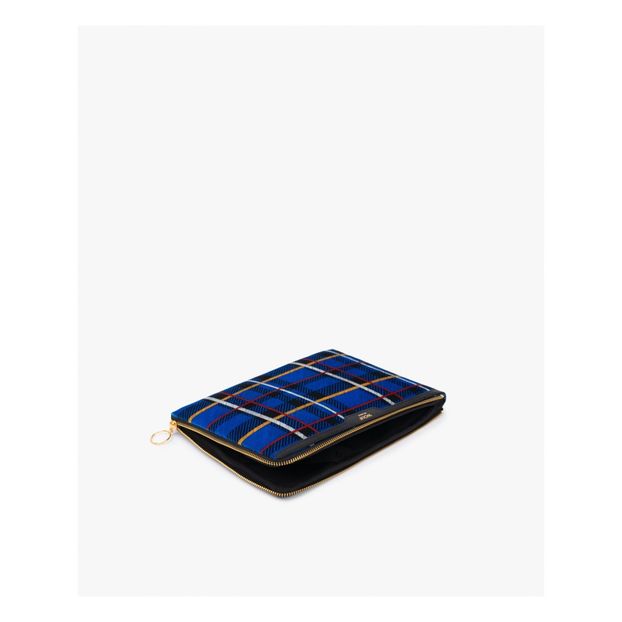 Tartan Ipad Velvet Case -product