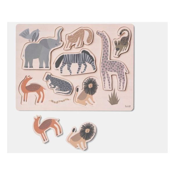 Safari wooden puzzle-product