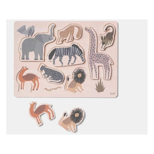 Safari wooden puzzle-product