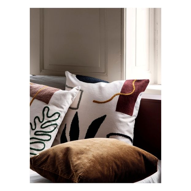 Coussin en velours côtelé-product