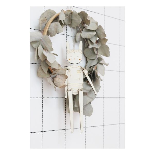 Pantin lapin en bois Faustine-product