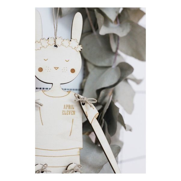 Pantin lapin en bois Faustine-product