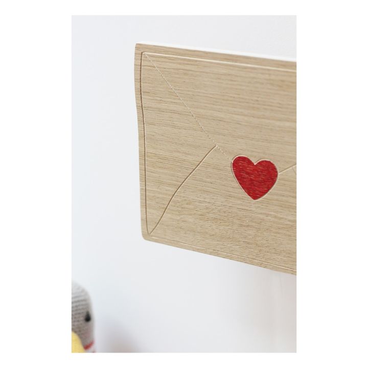 Caja de musica carta de amor en madera- Imagen del producto n°2