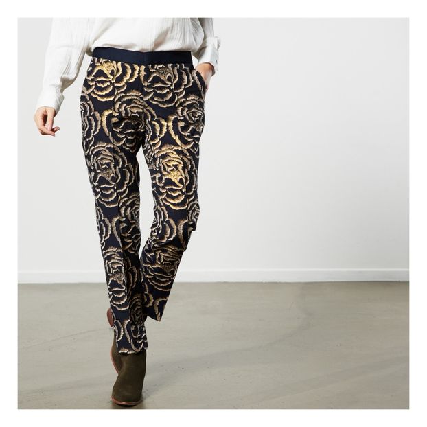Priscille Jacquard Trousers -product