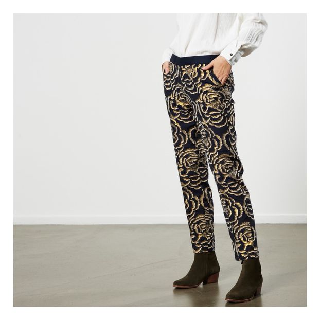 Priscille Jacquard Trousers -product