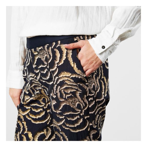 Priscille Jacquard Trousers -product