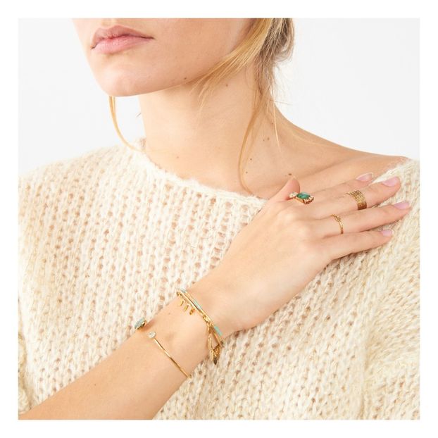 Ten Gold Over Silver Ring-product