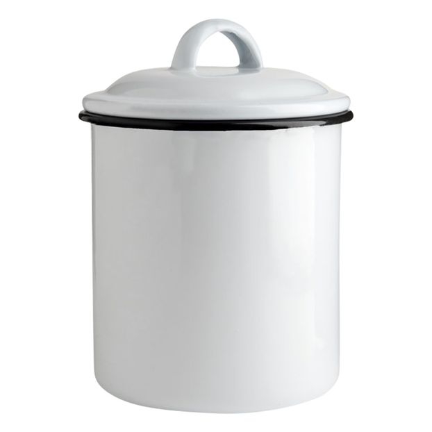 Recipiente esmaltado con tapa-product