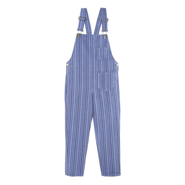 Salopette Lin et Coton Rayée-product