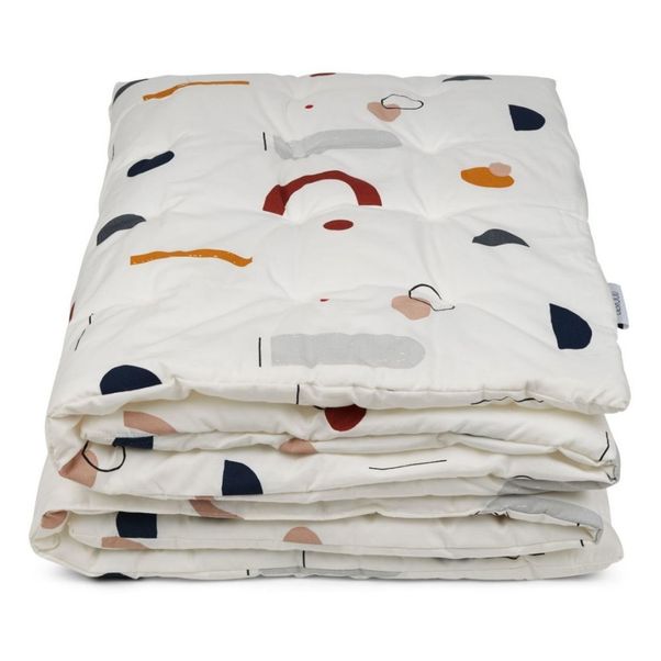Agnès geometric motif quilted cover 120x120 cm-product
