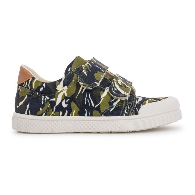 Darwin print velcro trainers-product