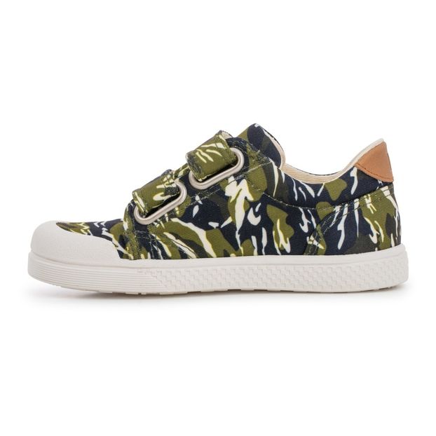 Darwin print velcro trainers-product