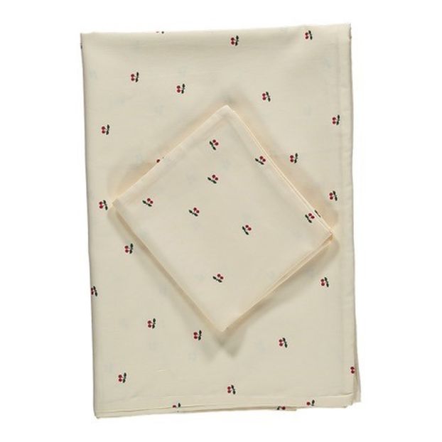 Cherry Organic Cotton Bed Set -product