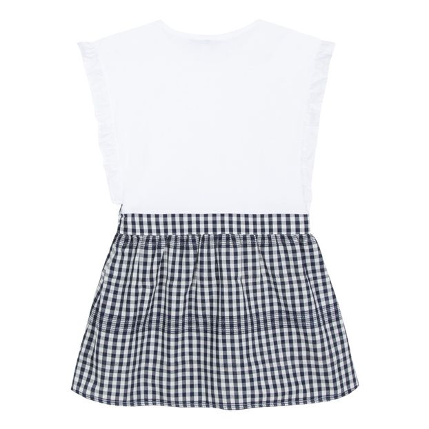Two-material dress-product
