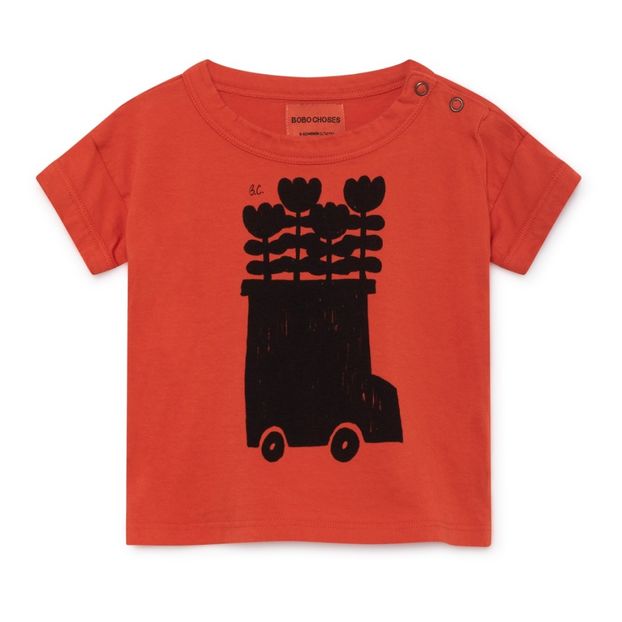 Camiseta Algodón Biológico Tulipanes-product