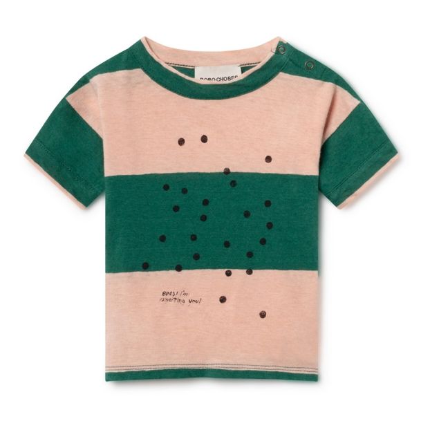 Two-tone linen t-shirt-product