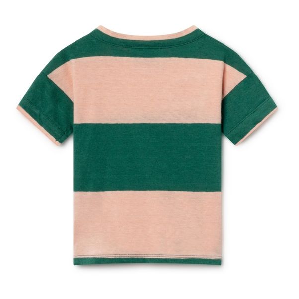 Two-tone linen t-shirt-product