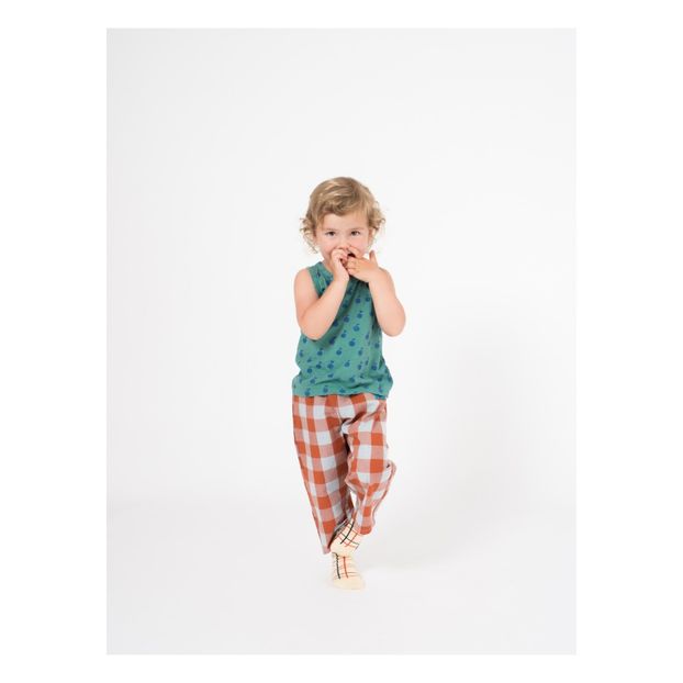Peach printed tank top -product