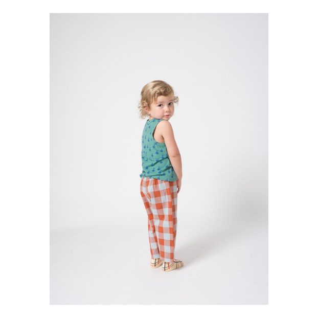 Peach printed tank top -product