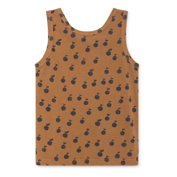 Peach printed tank top -product