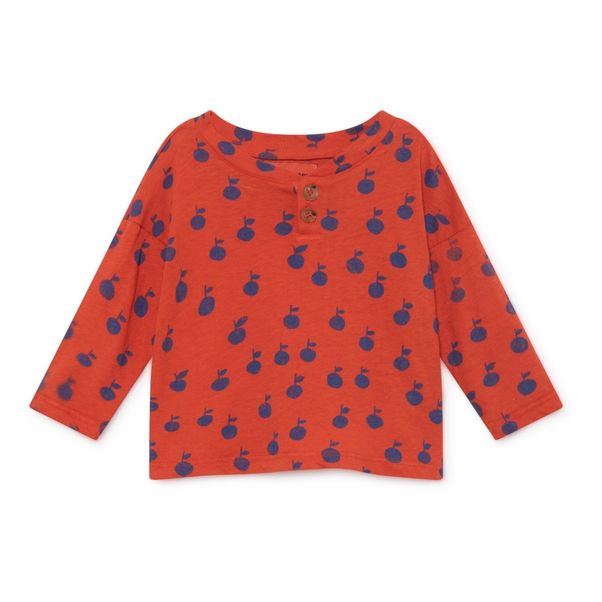 Apple linen t-shirt-product