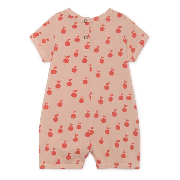 Peach printed romper-product