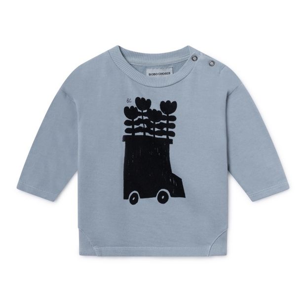 Sudadera Algodón Biológico Tulipanes-product
