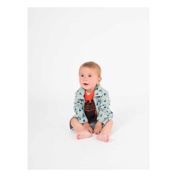Peach printed organic cotton sweatshirt-product