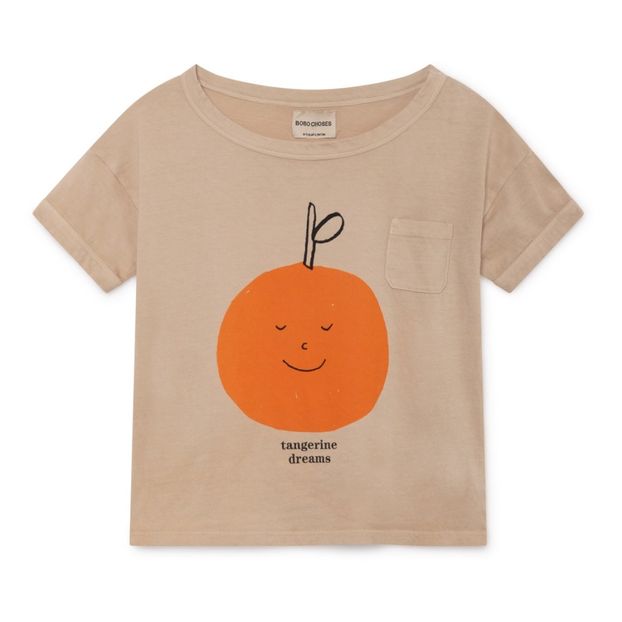 Camiseta Algodón Biológico Naranja-product