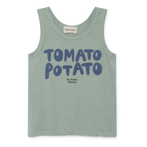 Tomato Potato cotton and linen tank top -product