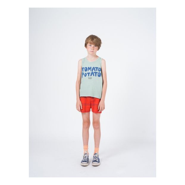 Tomato Potato cotton and linen tank top -product