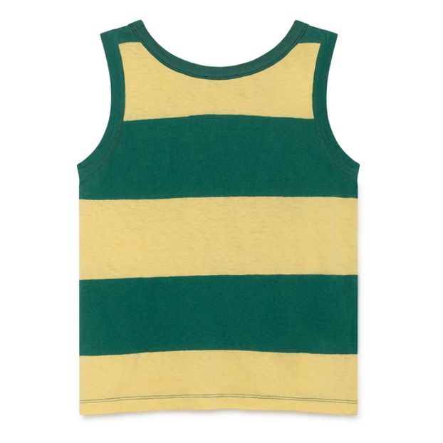 Striped organic cotton tank top -product